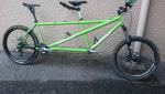 Tandem cannondale montage perso